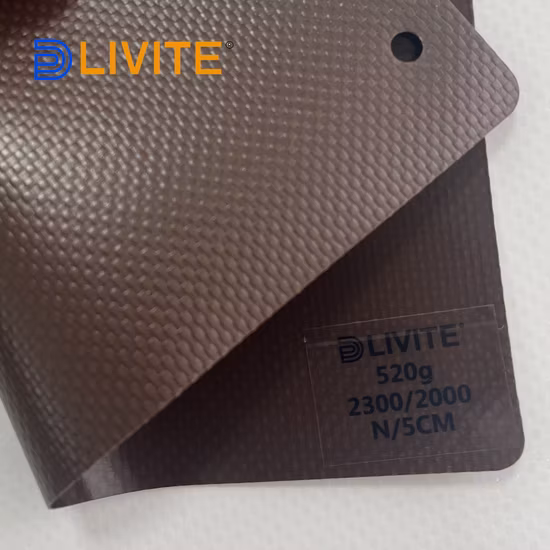 Rolo de encerado de PVC transparente anti-UV para tenda, cobertura de carro, encerado para cobertura de caminhão