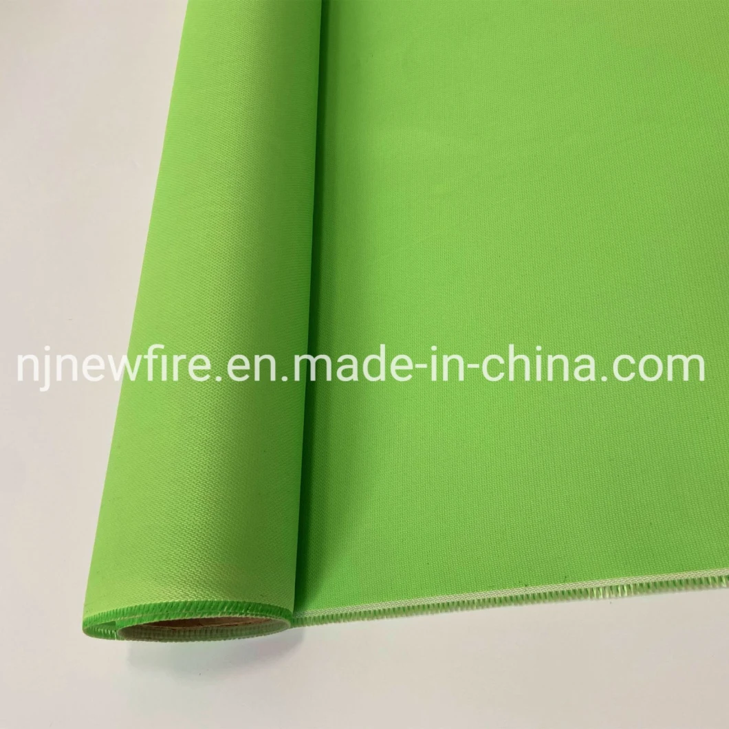 Fiberglass Roving /Coated Fabric One Side or Both Sides Silicone Rubber/PU/Vermiculite/PTFE/Acrylic Coated Fiberglass Fabric Fireproof Fiberglass