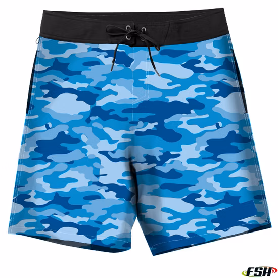 Polyester Micro Fiber Fabric with Print for Beach Shorts
