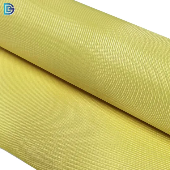 China Factory Kevlar PARA Denim Meta tecido de fibra de aramida vermelha com a melhor qualidade